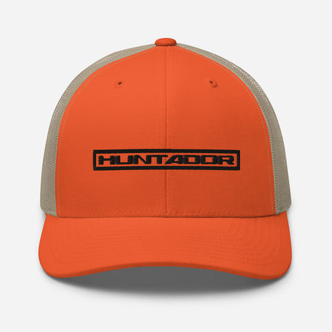 Huntador Old School Blaze Orange Hunter Cap