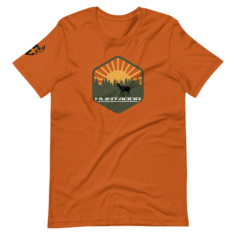 Women's Huntador Deer Sunrise T-Shirt